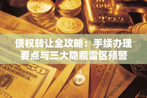 北京债权转让全攻略：手续办理要点与三大隐藏雷区预警